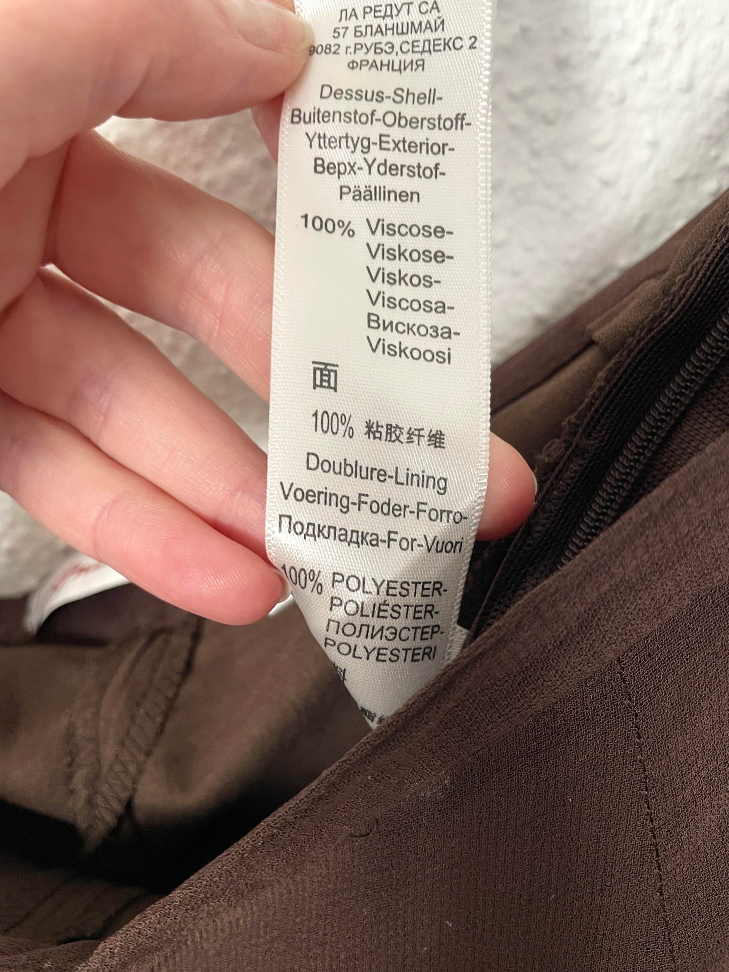 Anne Weyburn Chocolate Split Pants