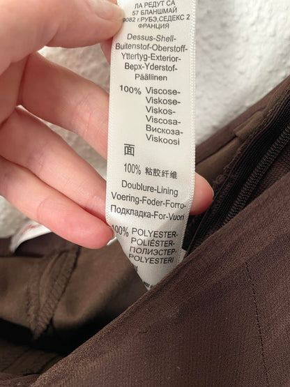 Anne Weyburn Chocolate Split Pants