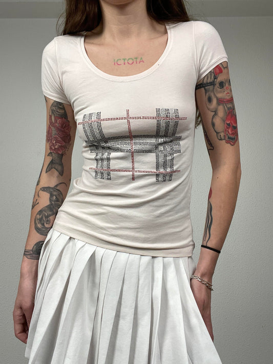 Burberry Brit Rhinestone Tee
