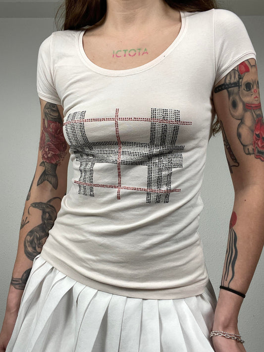 Burberry Brit Rhinestone Tee