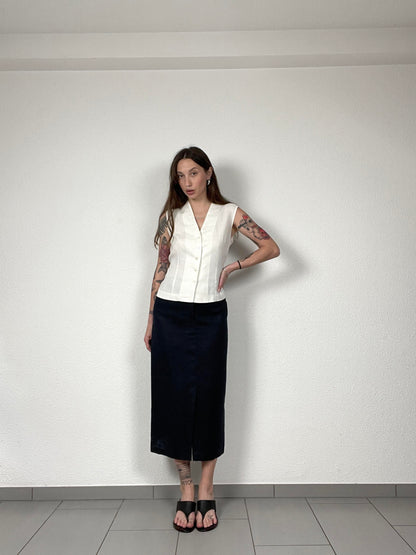 Alex Co Linen Vest