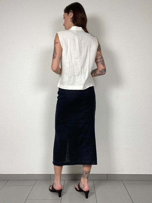 Alex Co Linen Vest