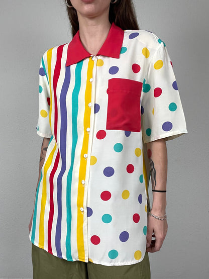 Vintage Polka Dot Shirt