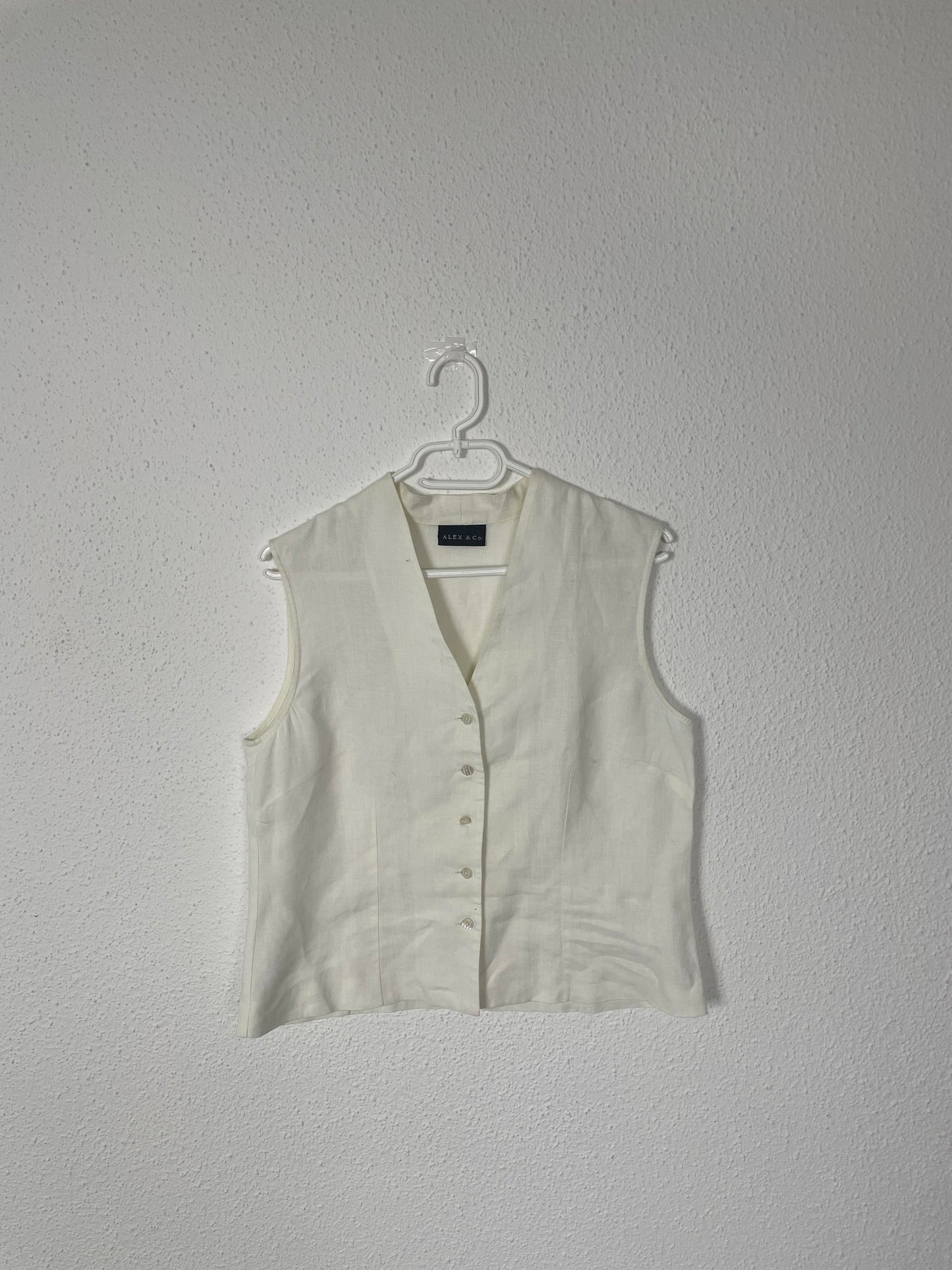 Alex Co Linen Vest