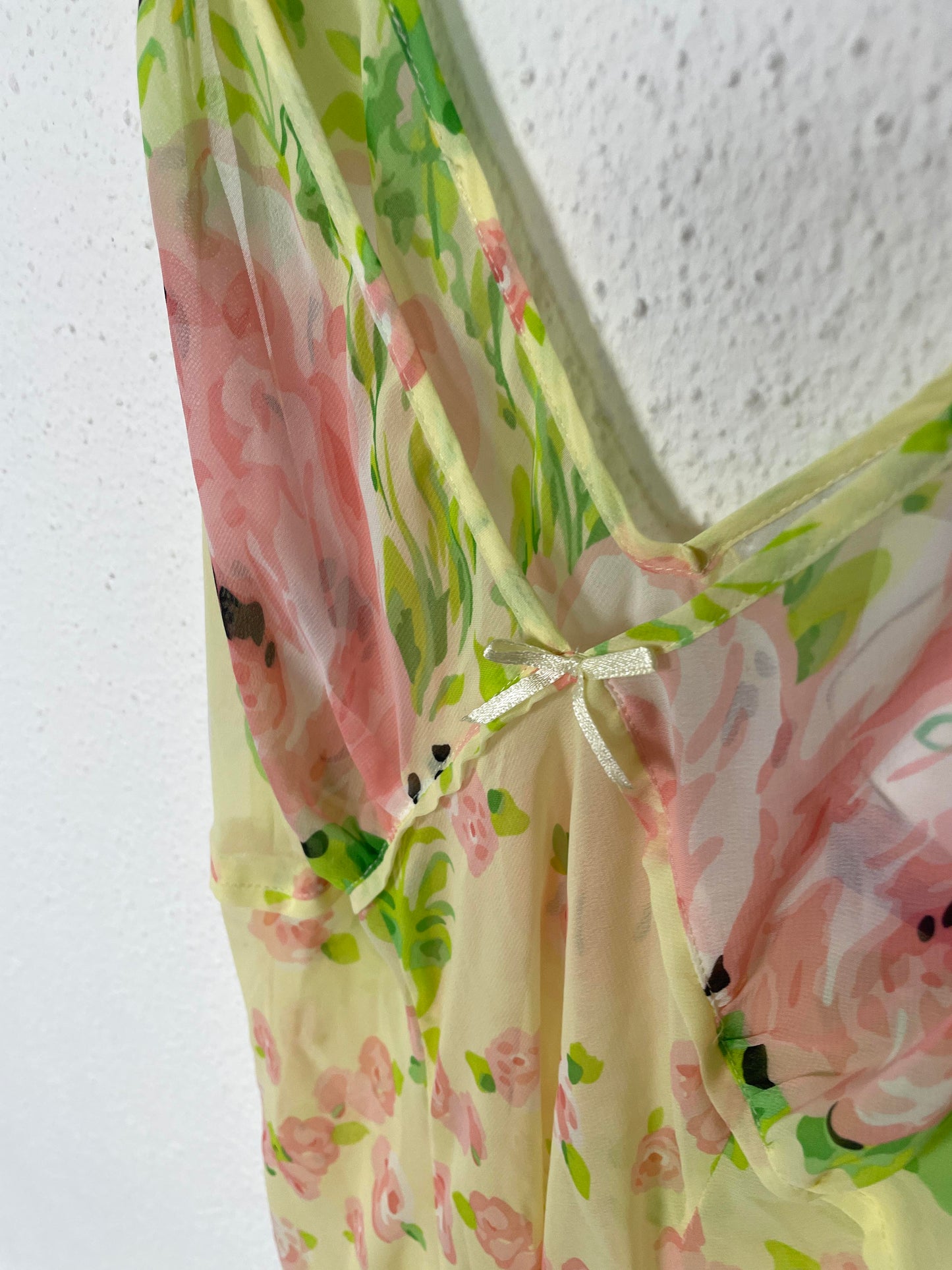 Vintage Y2K Floral Slip Dress