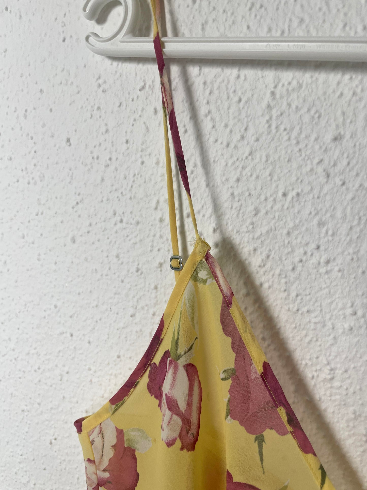 Yellow Rose Slip Dress