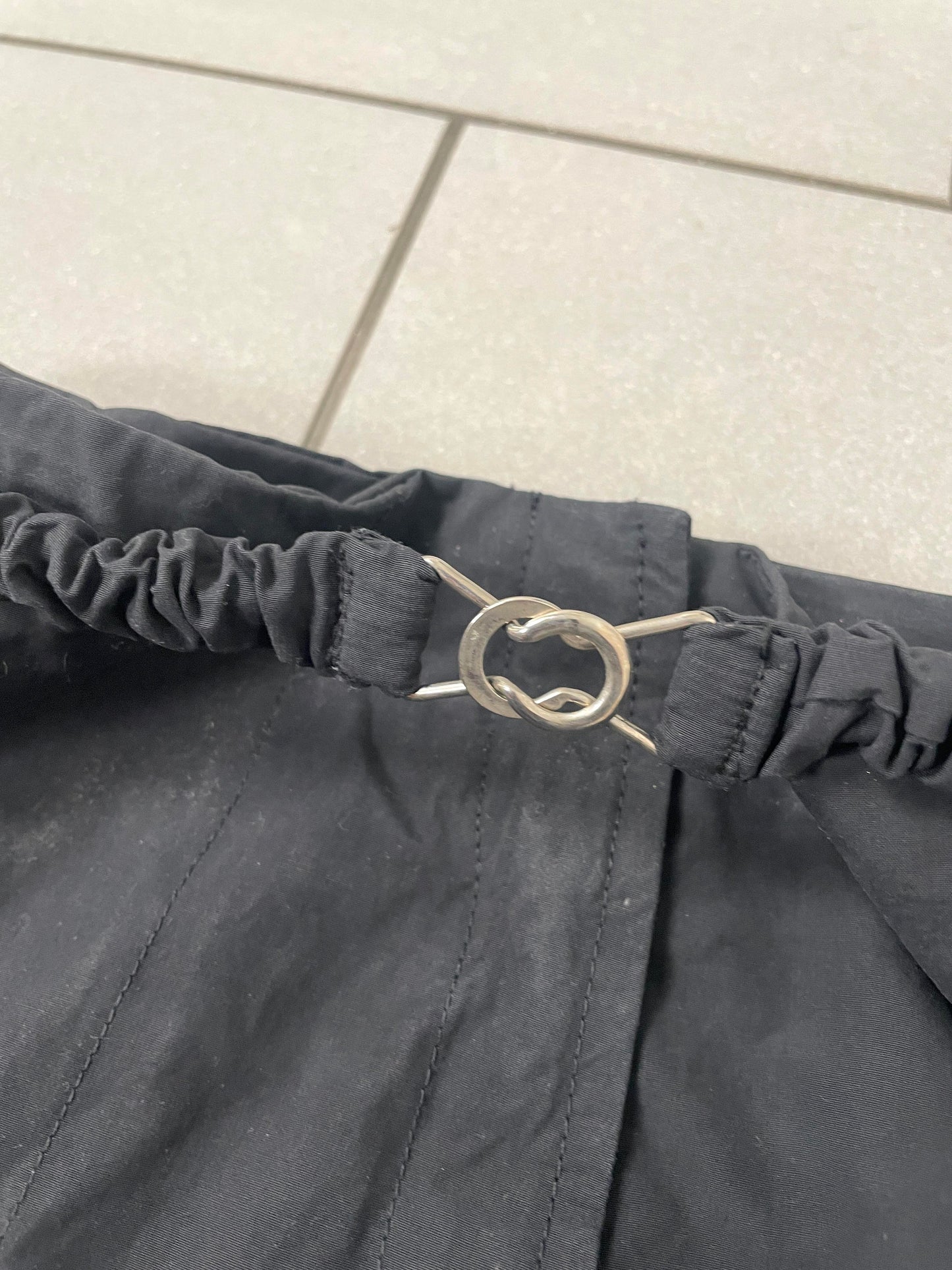 Trussardi Sport Black Midi Skirt
