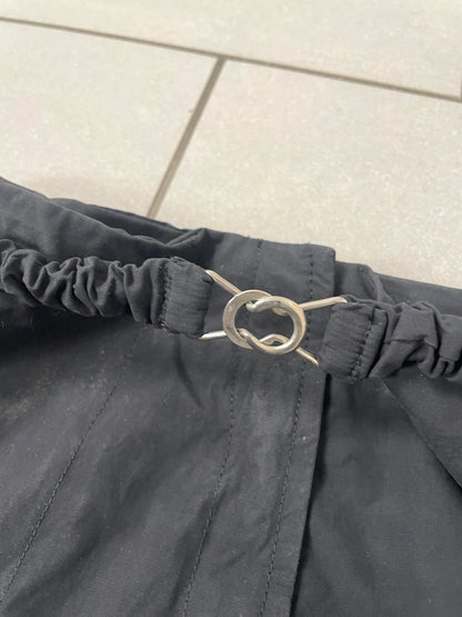Trussardi Sport Black Midi Skirt