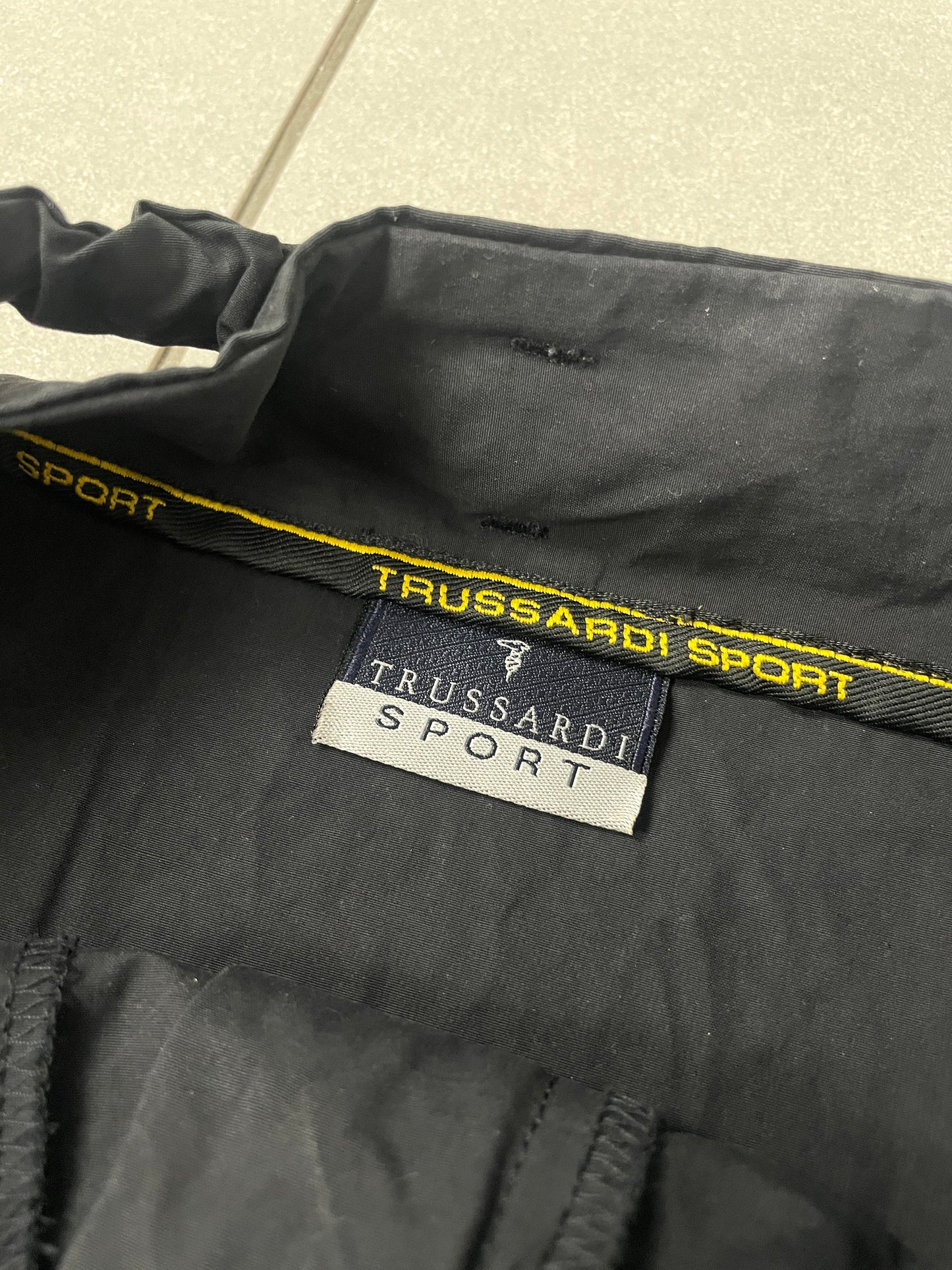 Trussardi Sport Black Midi Skirt