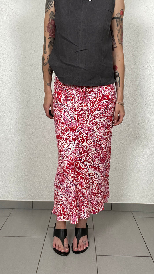 Y2K Paisley Midi Skirt by Marks & Spencer