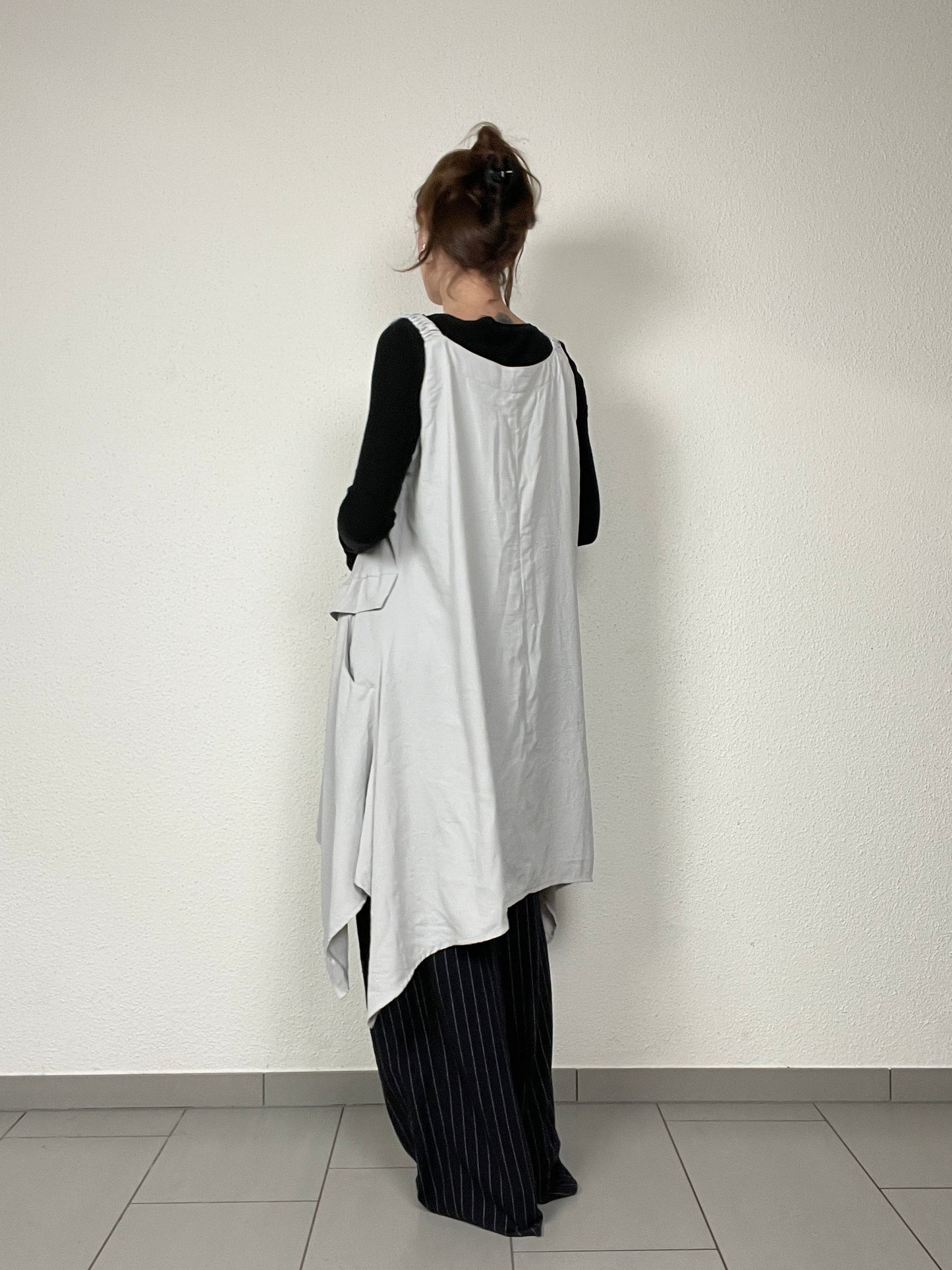 Asymmetric Oversized Tunic Dress