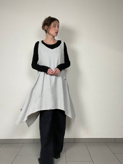 Asymmetric Oversized Tunic Dress