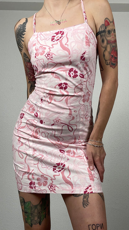 Pink Y2K Mini Dress
