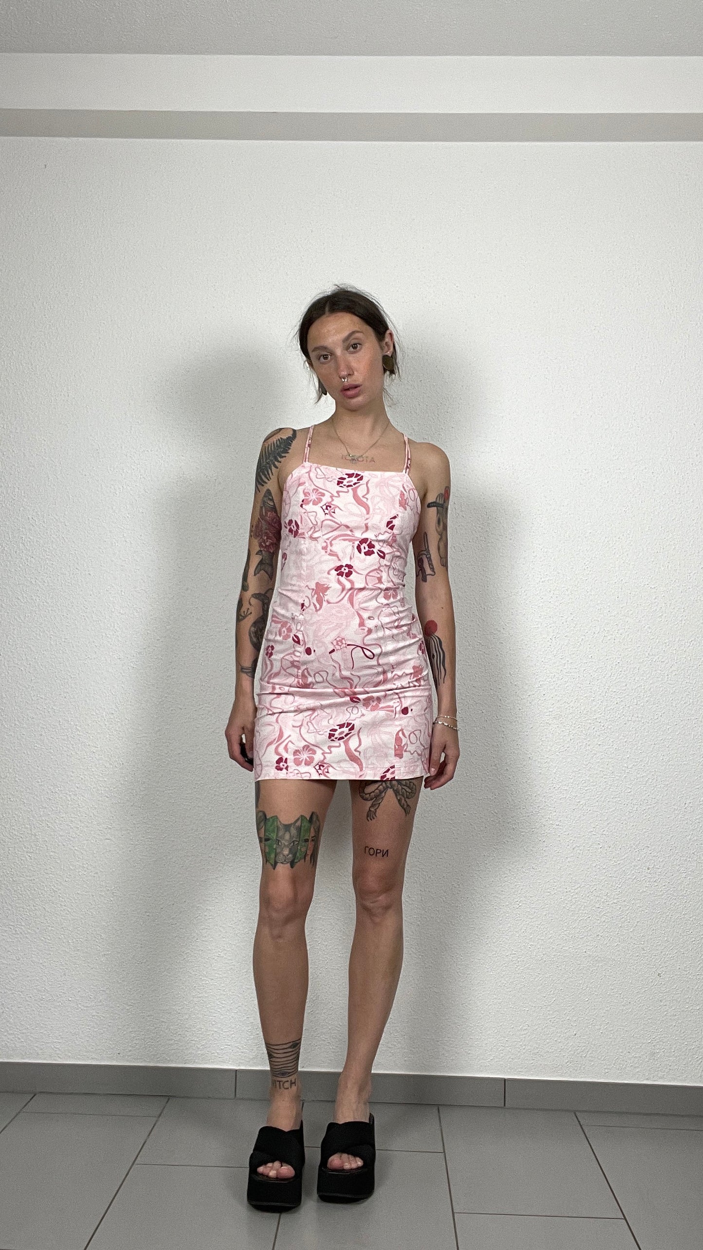 Pink Y2K Mini Dress