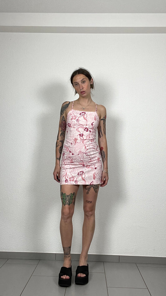 Pink Y2K Mini Dress