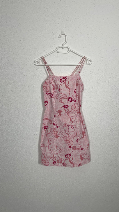 Pink Y2K Mini Dress