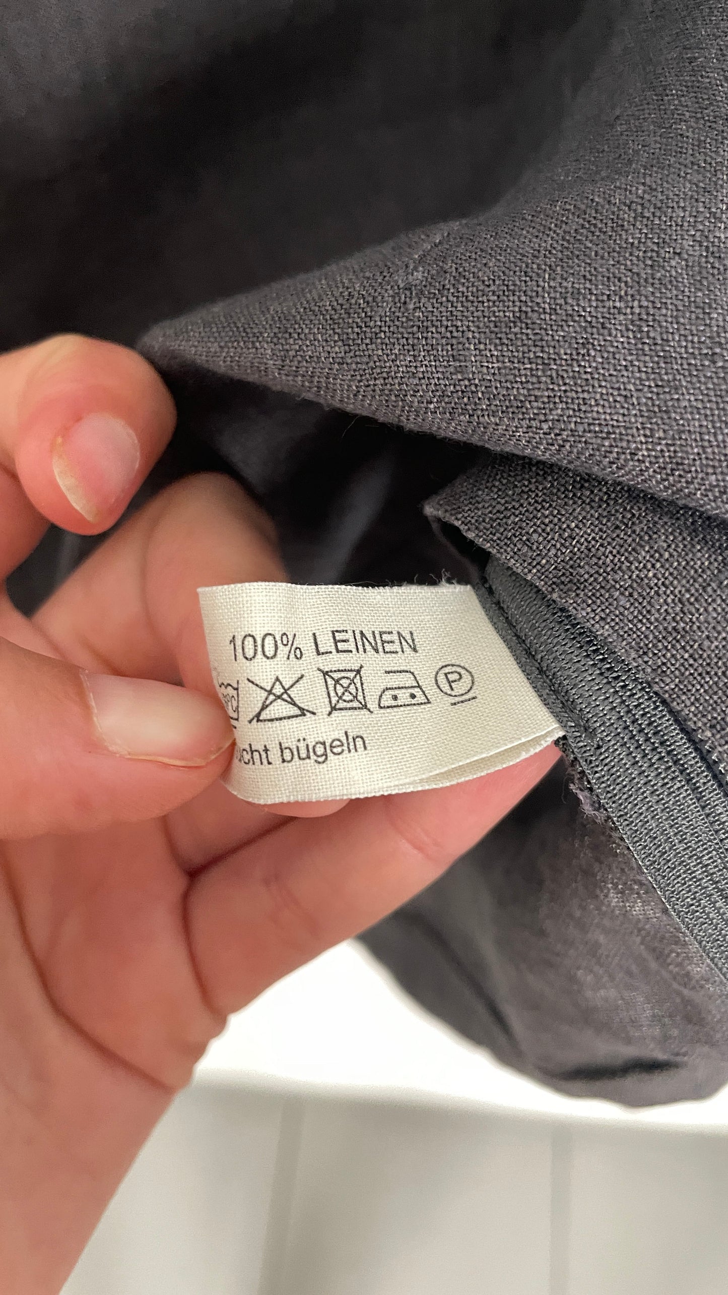 Vintage Minimalist Linen Top