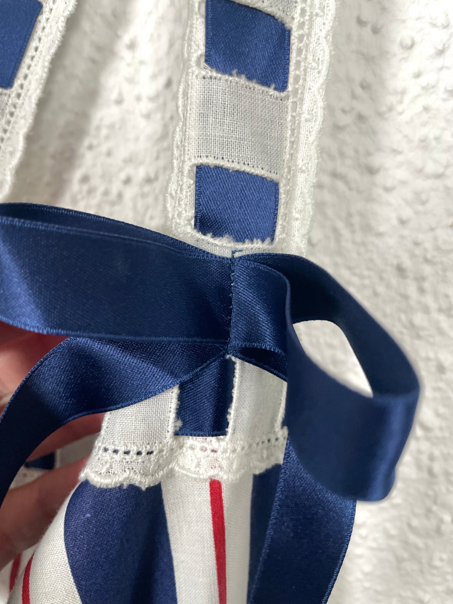 Vintage 90s Cotton Stripe Dress