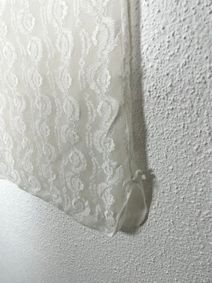 Vintage White Lace Skirt