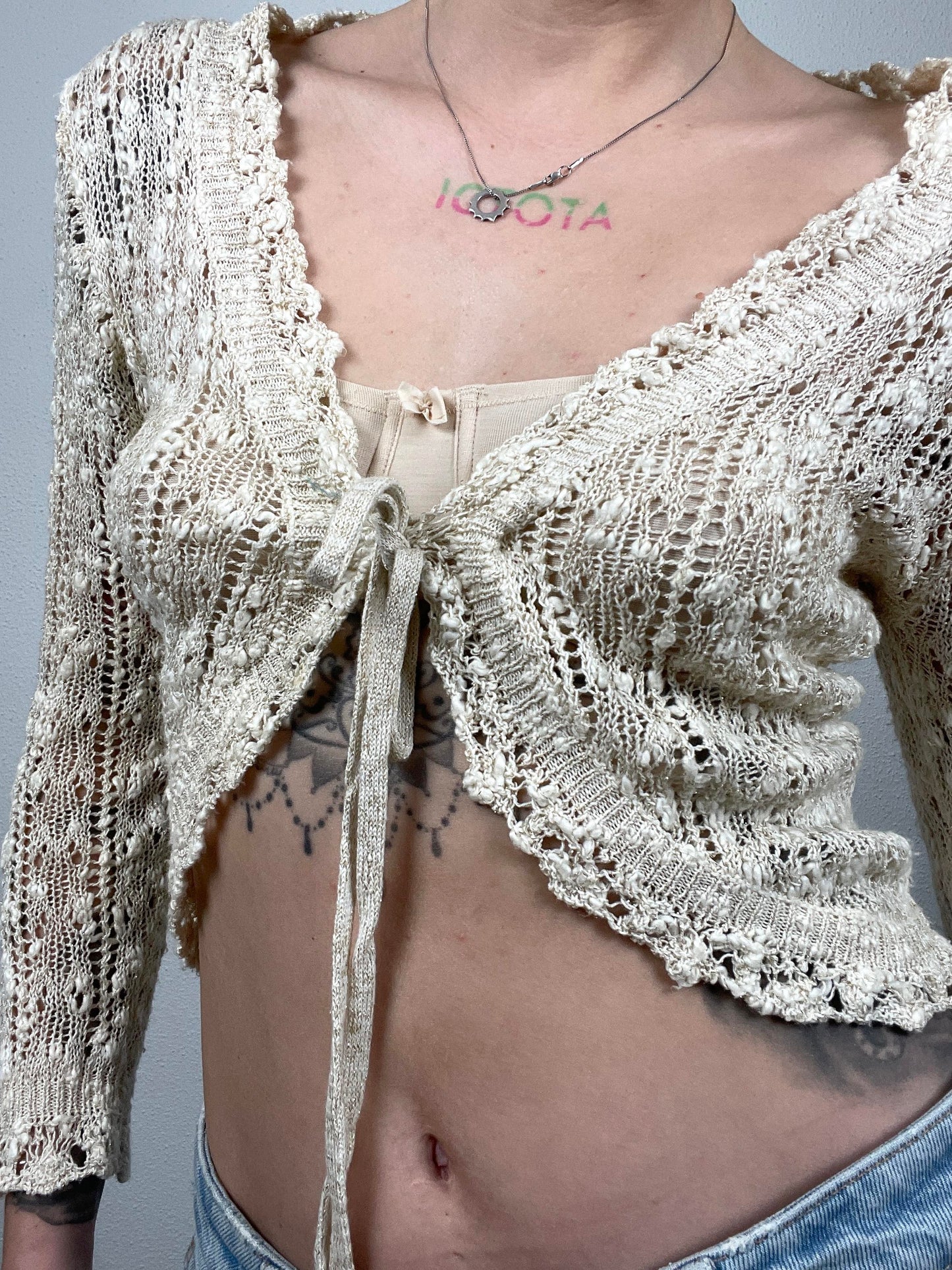 Vintage Y2K bay cardigan