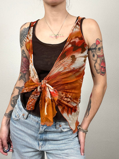 Vintage 90s fiorichiari top