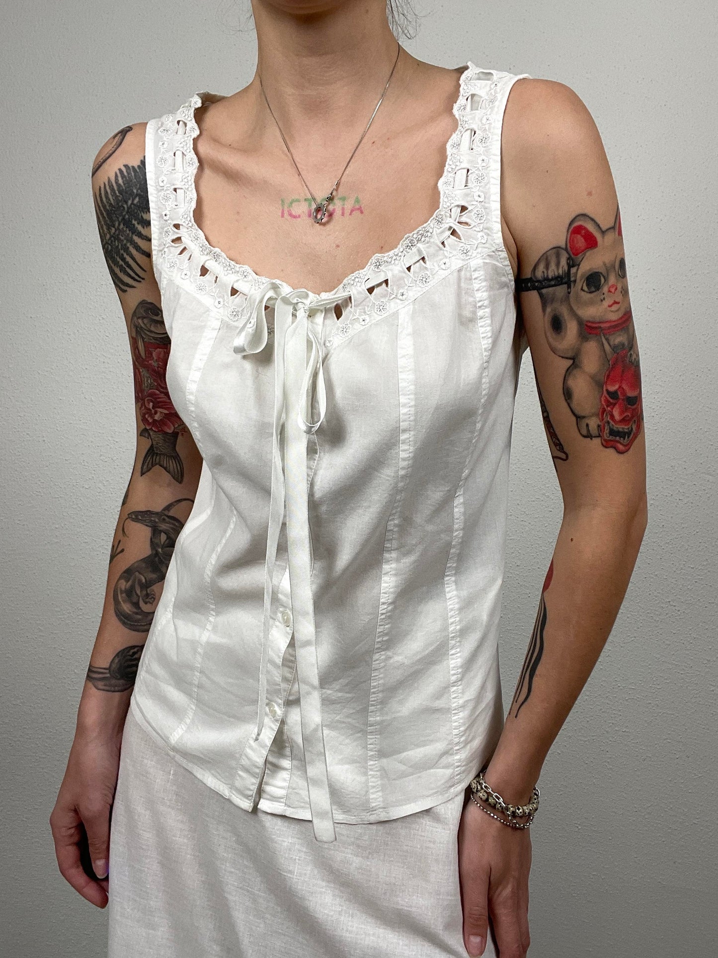 Vintage 90s Basic Line Cami