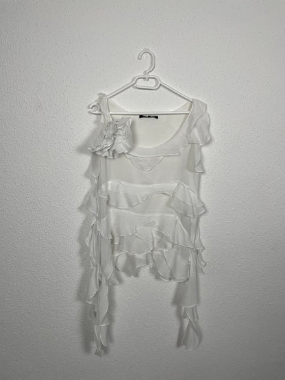Vintage Y2K BleuBlancRouge Top