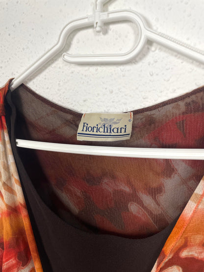 Vintage 90s fiorichiari top