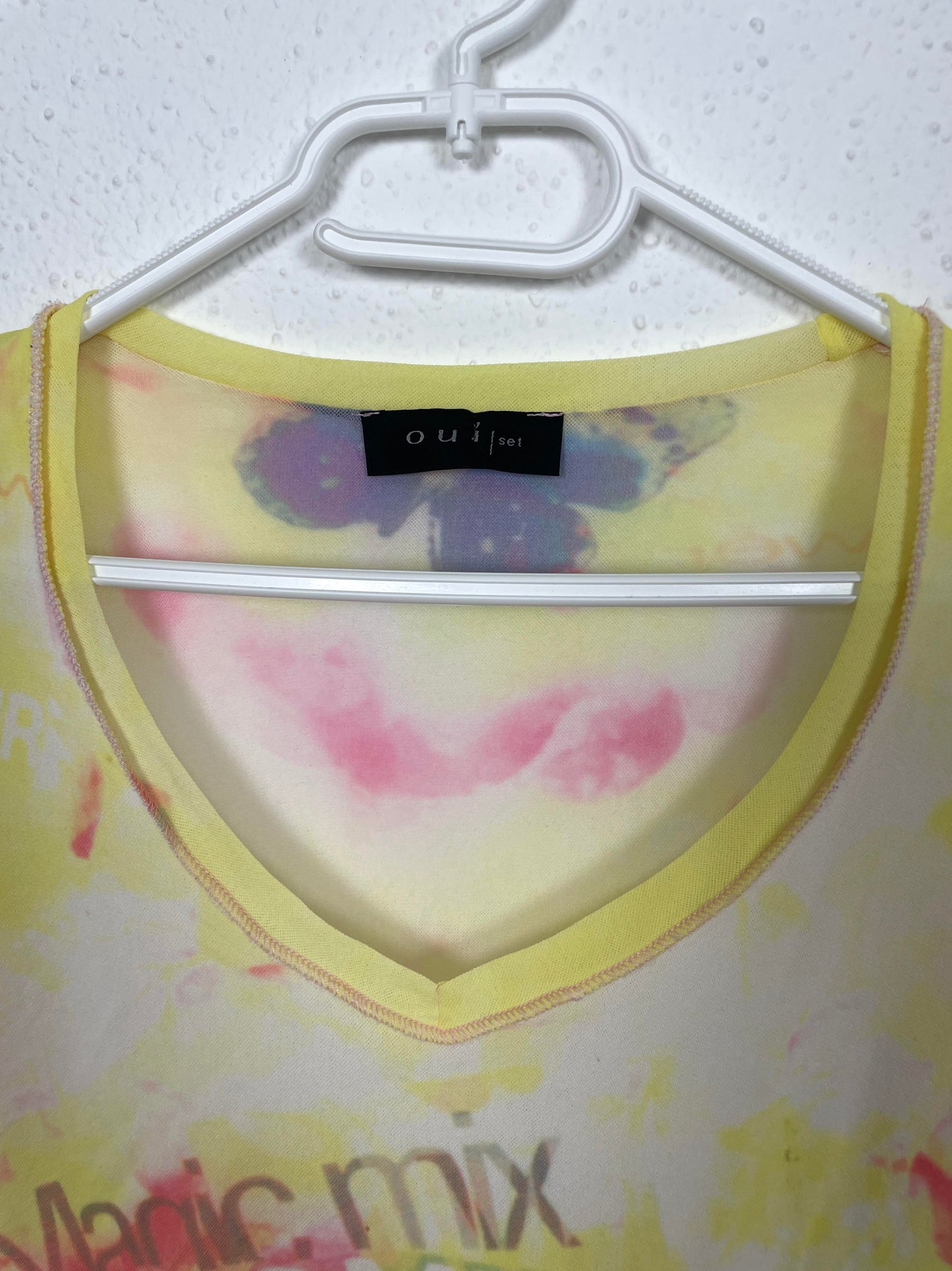 Vintage Y2K Oui Mesh T-Shirt