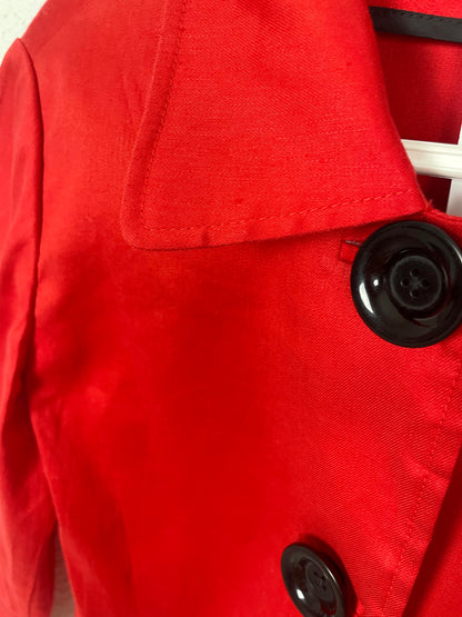 Vintage red cropped jacket