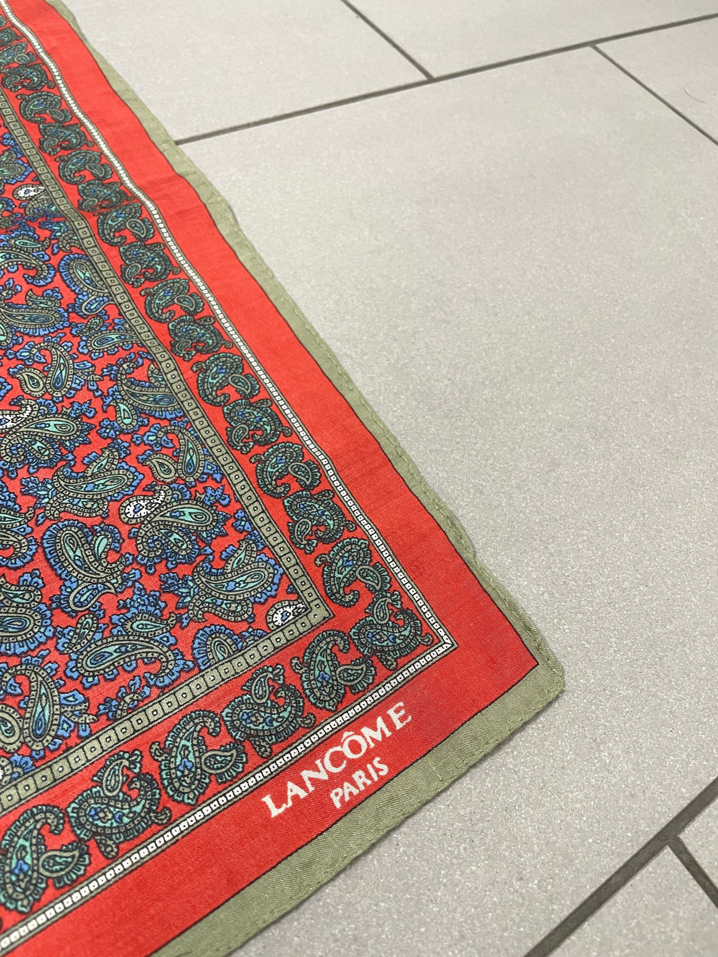 Vintage Lancôme Silk Scarf