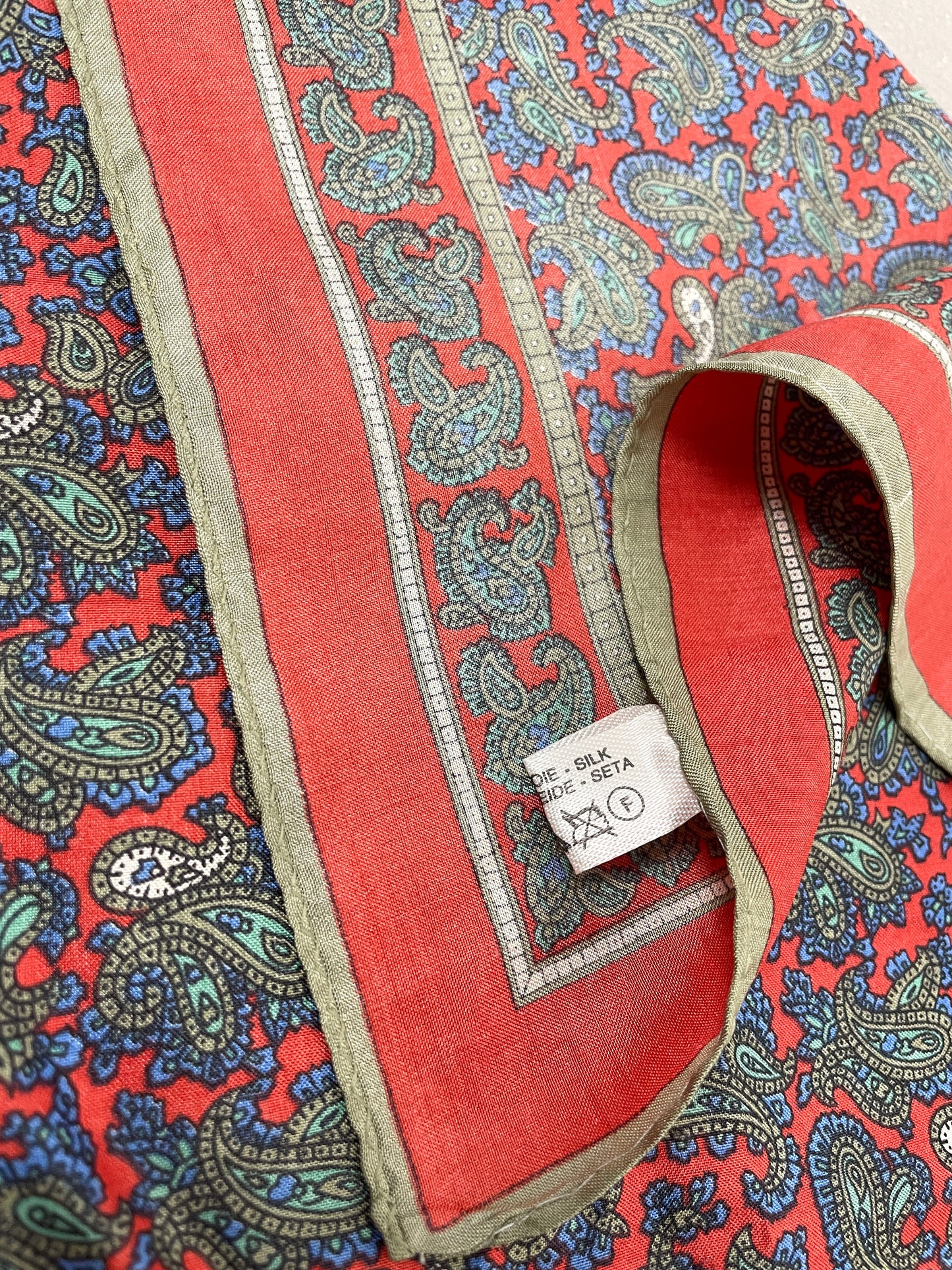 Vintage Lancôme Silk Scarf