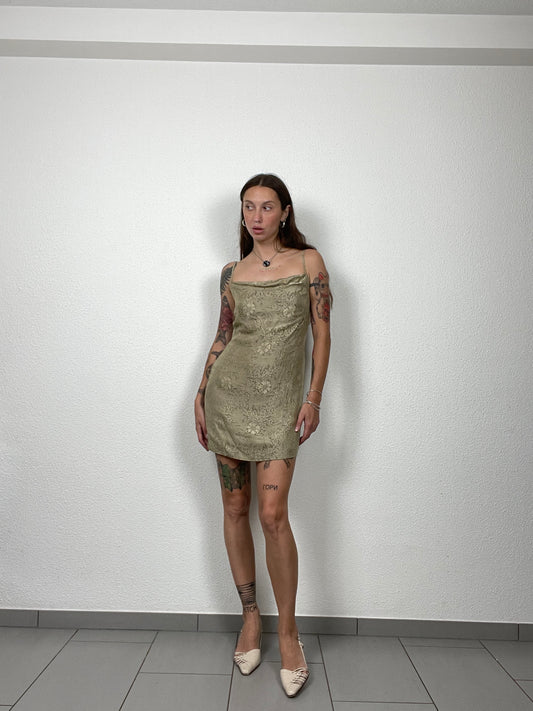 Vintage MANI Silk Slip Dress