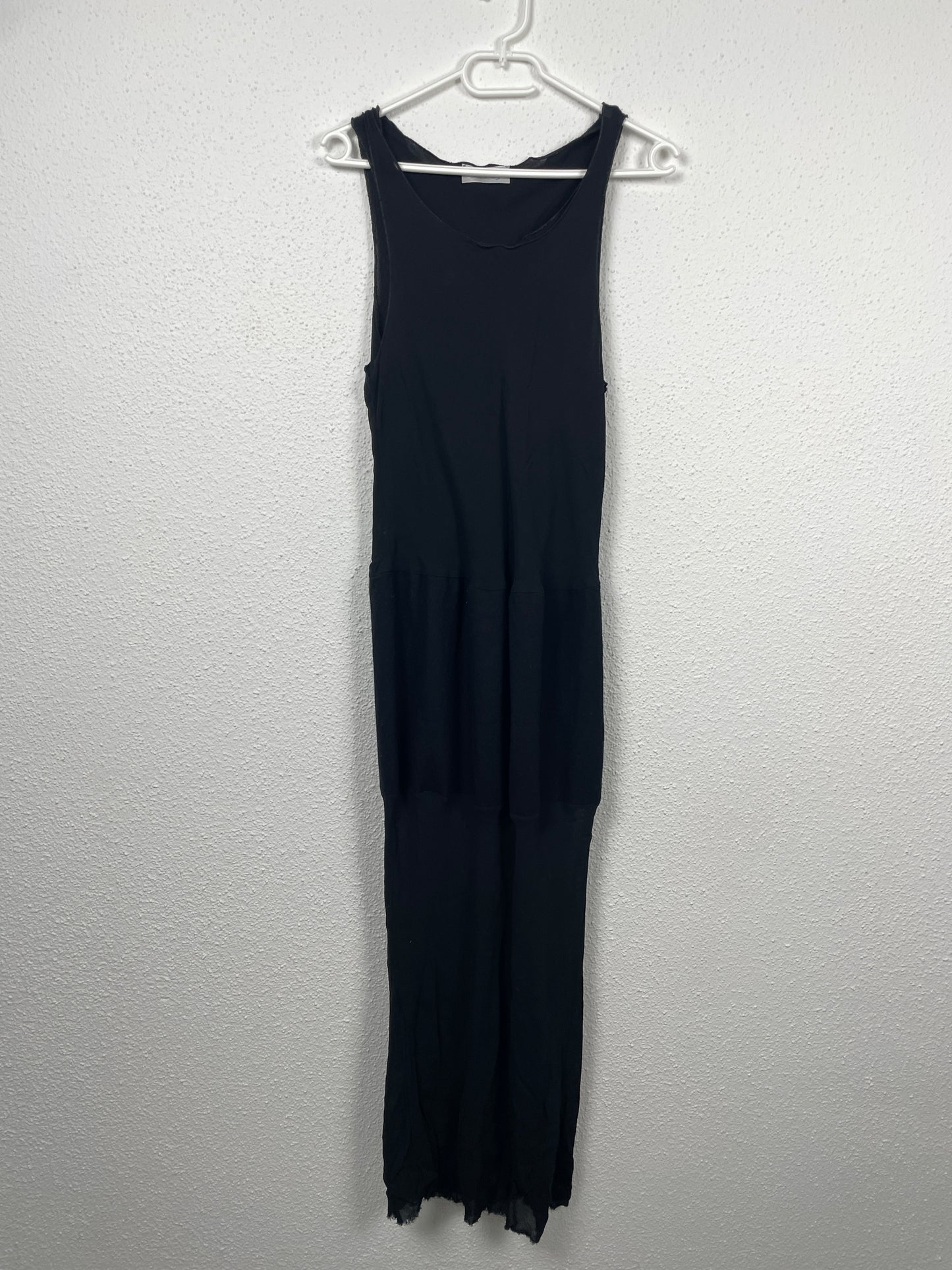 Vintage 90s Italian Sheer Panel Dress