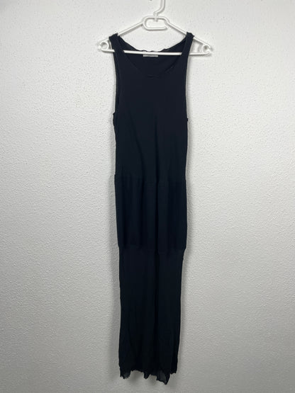 Vintage 90s Italian Sheer Panel Dress