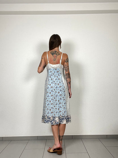 Patchwork Boho Y2K Dress