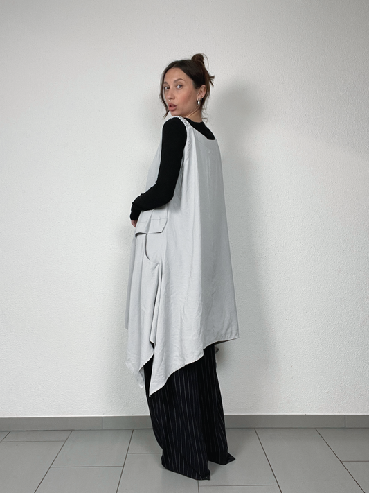 Asymmetric Oversized Tunic Dress